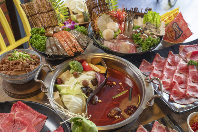 公館,石頭公涮涮鍋,麻油爆炒,自助吧,鴛鴦鍋,大干貝海陸鍋,美國1855 PRIME,台北,火鍋,鍋物,餐廳,吃到