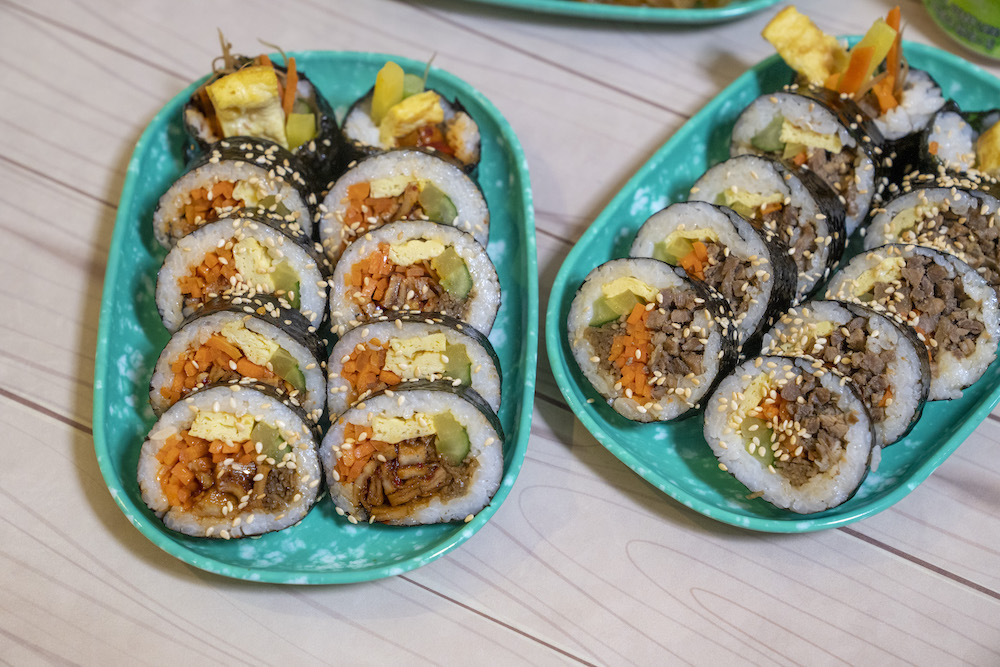 金家飯捲 KOREAGIMBAP 김가김밥，捷運古亭站美食，吃個韓國人都喜歡的飯卷吧