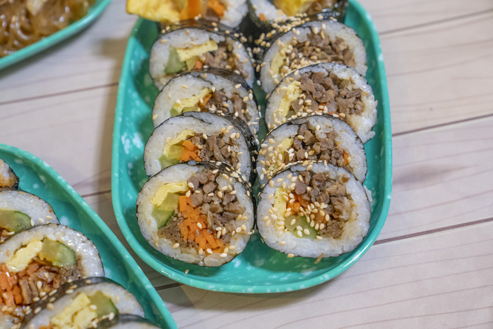 金家飯捲 KOREAGIMBAP 김가김밥，捷運古亭站美食，吃個韓國人都喜歡的飯卷吧