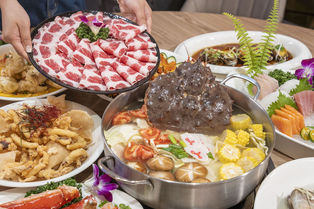 澎派海鮮餐廳，捷運西湖站美食，吃個帝王蟹鍋物再配海鮮熱炒