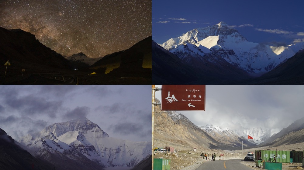西藏,珠穆朗瑪峰,絨布寺,高山