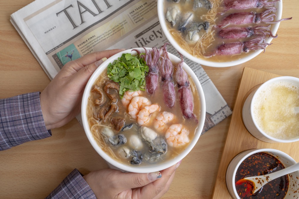 老傑麵線，捷運大安站美食，超澎湃招牌大四喜，吃好吃滿