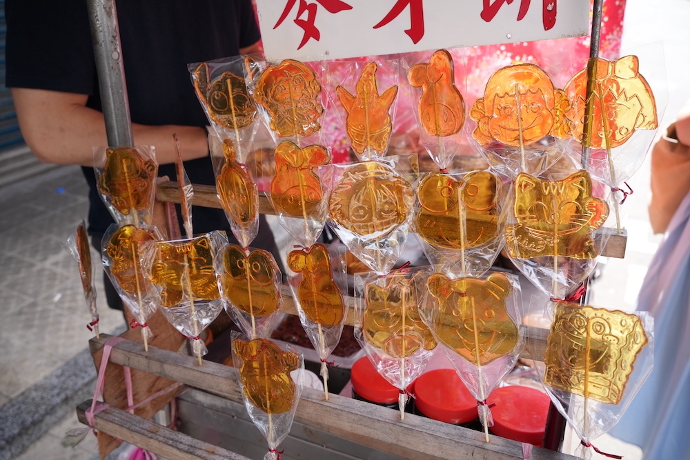 台北迪化街純正麥芽餅｜新鮮現做麥芽餅很涮嘴　鹹鹹甜甜一口接一口