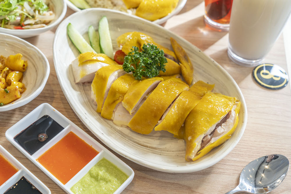 瑞記海南雞飯台北大直北安店，捷運大直站美食，好吃的海南雞飯