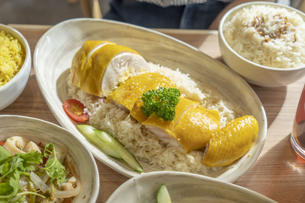 瑞記海南雞飯台北大直北安店，捷運大直站美食，好吃的海南雞飯