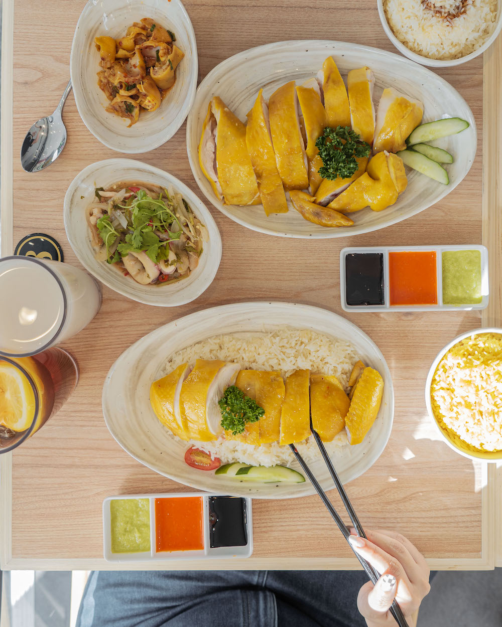 瑞記海南雞飯台北大直北安店，捷運大直站美食，好吃的海南雞飯