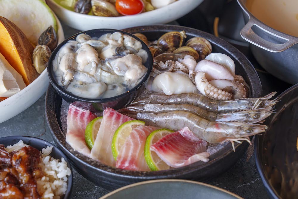 台中美食 森饗鍋物｜質感森林系鍋物必收藏！川香酸菜魚湯底必朝聖