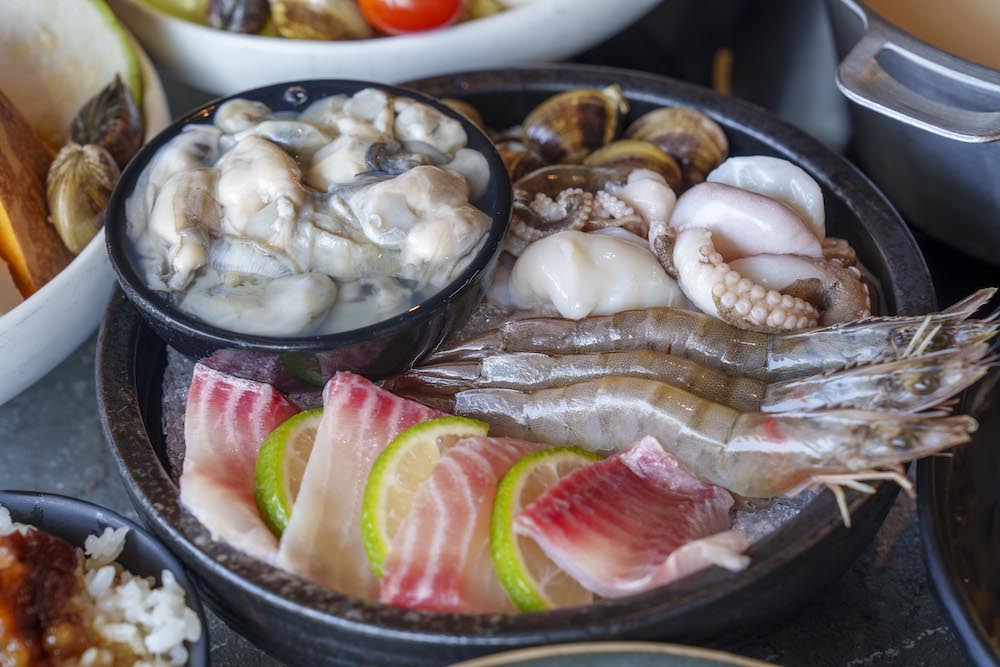 台中美食 森饗鍋物｜質感森林系鍋物必收藏！川香酸菜魚湯底必朝聖