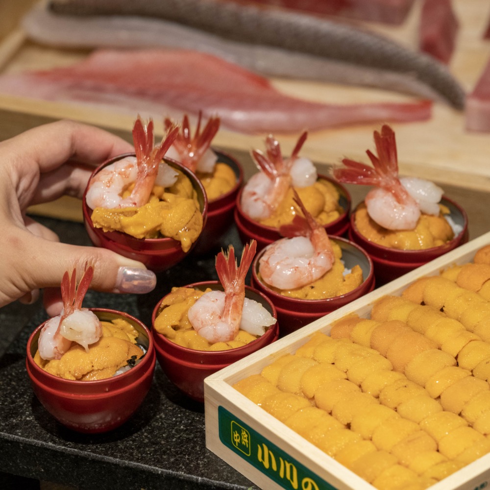 美食／台北壽司 真真庵 壽司割烹｜海膽饗宴令人難忘　超人氣和牛海膽套餐