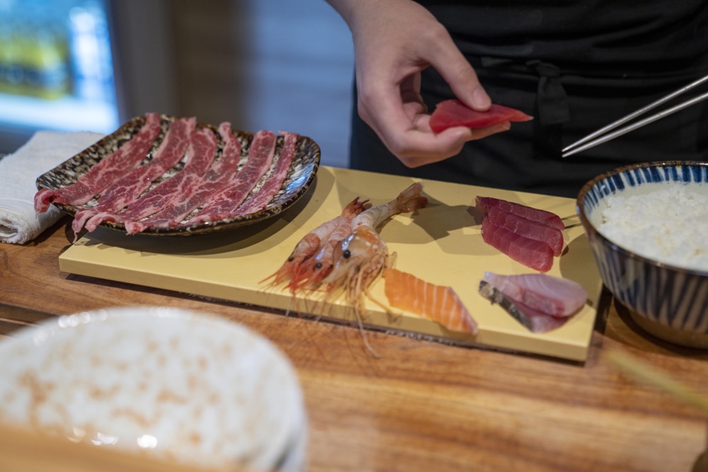 墨sumi 海鮮丼ぶり，中壢美食，超浮誇「隱藏丼」高ＣＰ指數絕對讓你手刀衝一波！