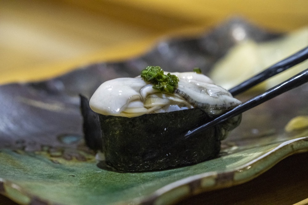 一期一會(鮨)，南京復興美食，位於長春路的完全預約制美味壽司，日本魚料與師傅手藝都超棒