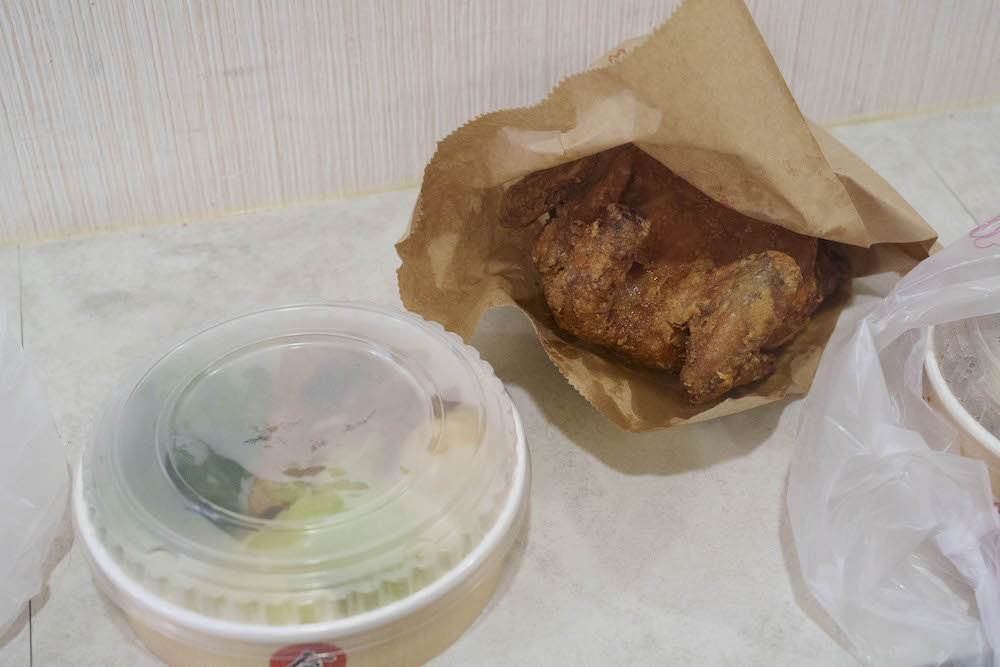 龍潭便當 鵝有雞燴|買便當送烤雞 不怕你吃只怕炸不出來